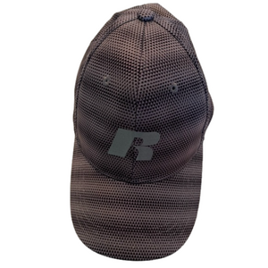 Russell Athletic Stretch cap S/M gray baseball hat cap  fitted dad hat sports